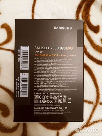SSD Samsung 870 EVO 500GB