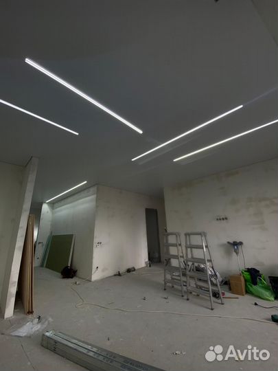 Натяжные потолки без посредников монтаж за 1 день