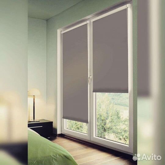 Рулонные шторы, жалюзи B6