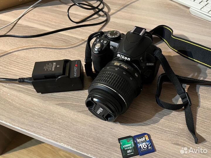 Зеркальный фотоаппарат nikon d3100