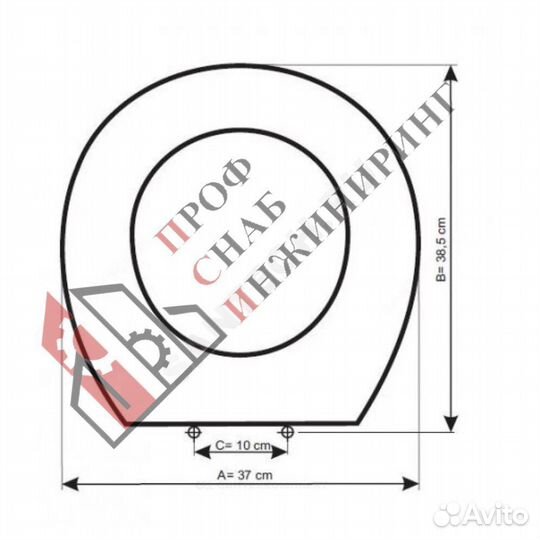 Сиденье для унитаза дюропласт small+ Ideal Standar