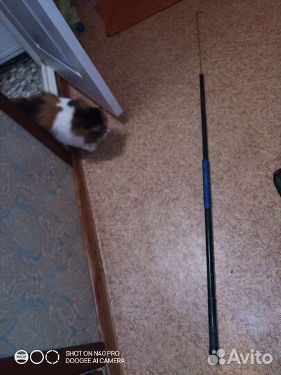 Удочка телескопическая бу,без оснаски