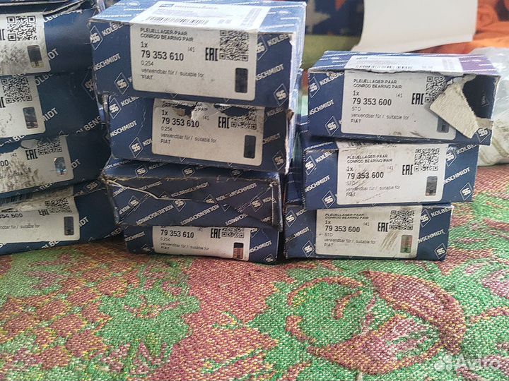 Вкладыши STD Ивеко Еврокарго