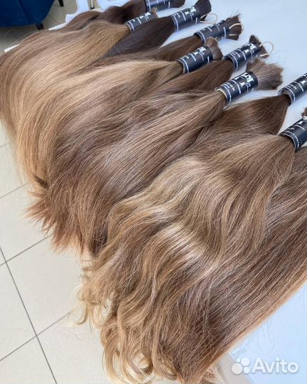 Детские натуральные волосы