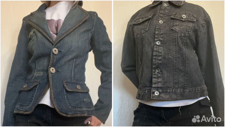 Джинсовки винтажные у2к архив