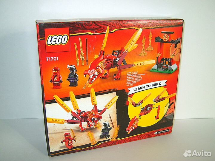 Lego Ninjago Огненный дракон Кая 71701