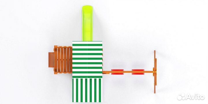 Детская уличная спортивно игровая площадка