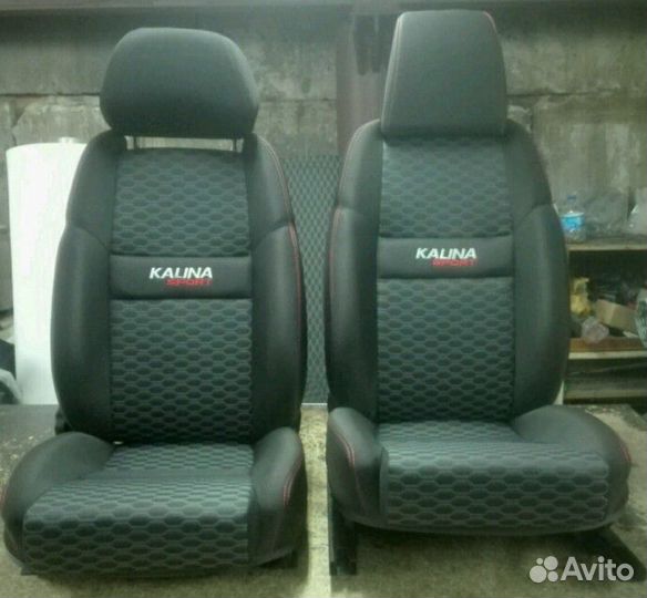 Пенолитье и обивка сидений Калина Гранта Sport