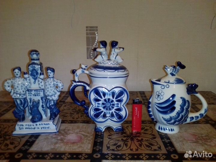 Посуда Гжель