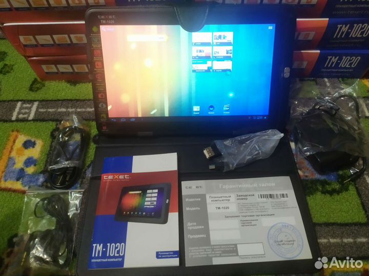 Планшеты 10'1 Texet 8шт