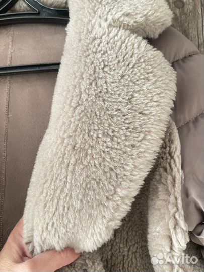Шуба натуральная овчина 44-46