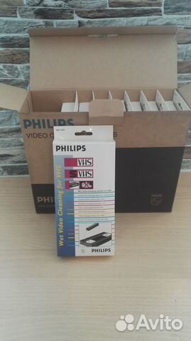 Видеокассеты чистящие VHS новые