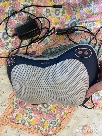 Массажная подушка для шеи