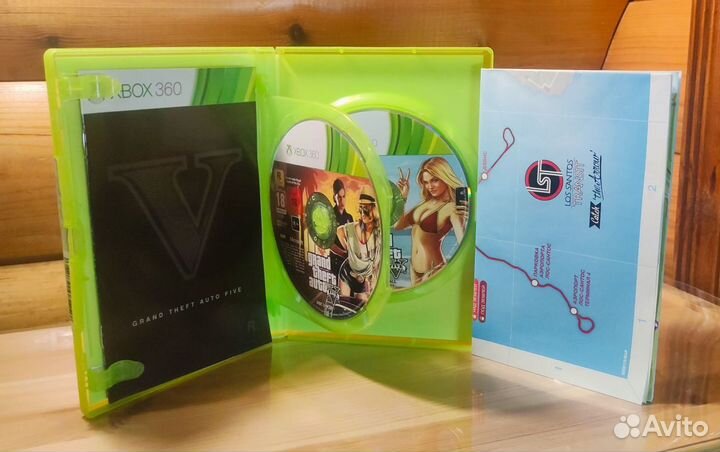 Grand Theft Auto V (GTA 5) Xbox 360, русский язык