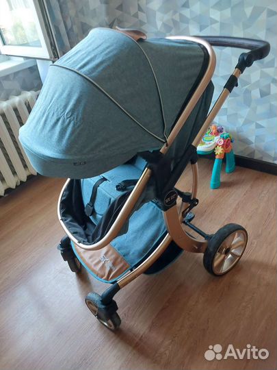 Коляска 3в1 sweet kids + матрас в коляску+конверт