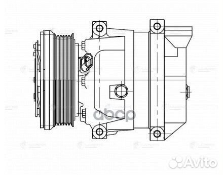 Компрессор кондиц. для а/м Chevrolet Aveo (02 L