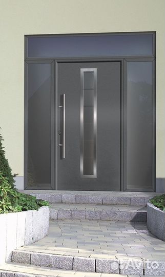 Алюминиевые двери