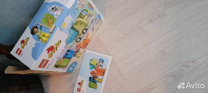 Lego duplo мусоровоз