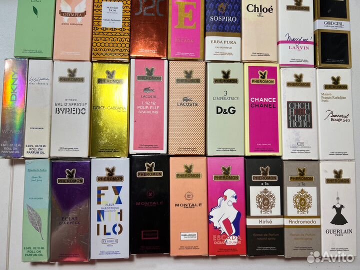 Арабские масляные духи шариковые с фероманами