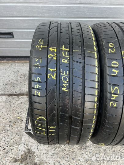 Pirelli P Zero 245/40 R20 и 275/35 R20