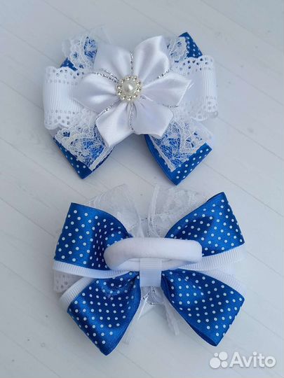 Банты для волос на 1 сентября