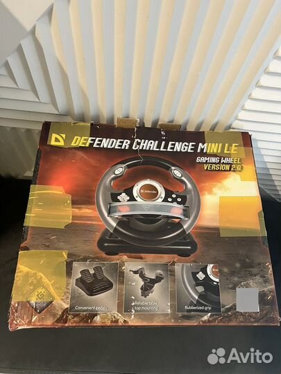 Игровой руль defender challenge mini LE