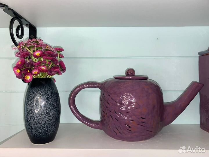 Глиняный домик для декора