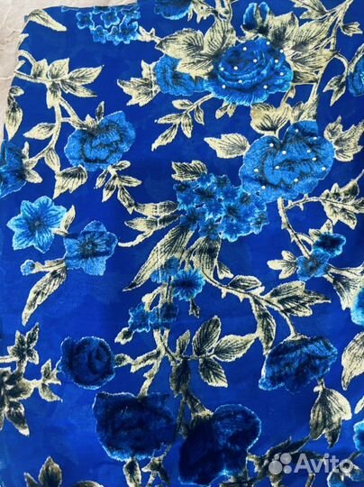 Бархат на шифоне