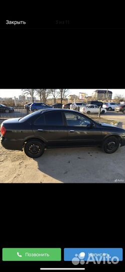 Nissan sunny n16 разбор