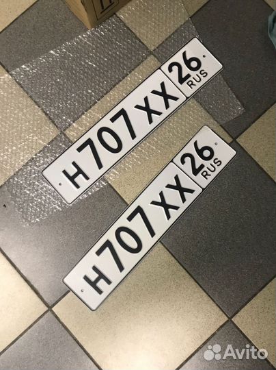 Изготовление дубликатов гос номеров