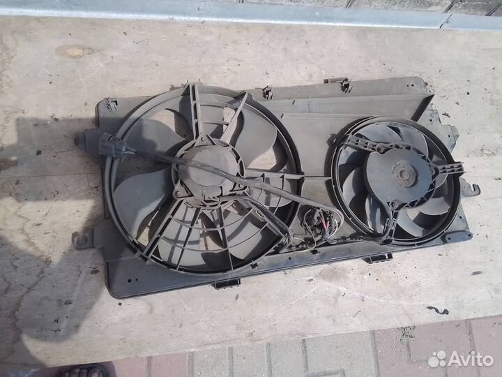 Вентилятор охлаждения двигателя ford transit