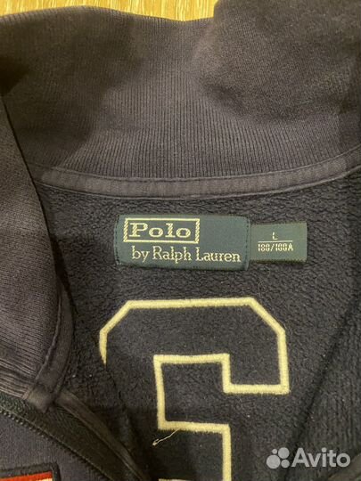 Зип олимпийка polo ralph lauren united states L