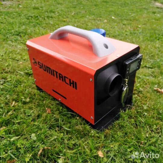 Автономный переносной дизельный отопитель фен 12 в