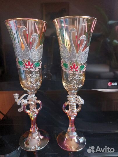 Бокалы на свадьбу
