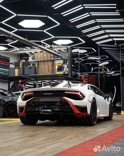 Lamborghini STO - полировка пленка тюнинг