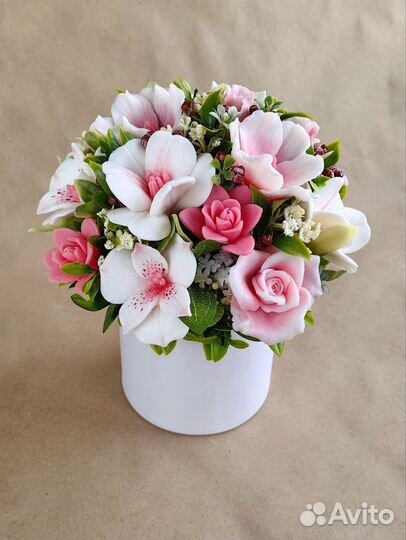 Мыло. Букет ручной работы