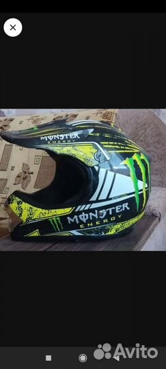 Шлем кроссовый бу