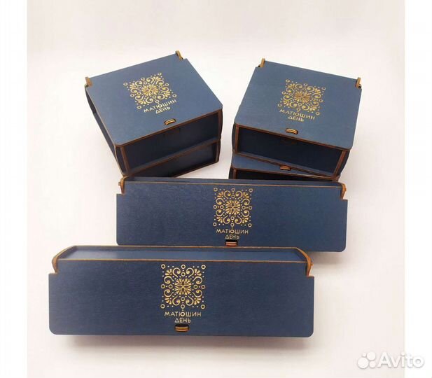 Деревянный футляр для браслета или четок