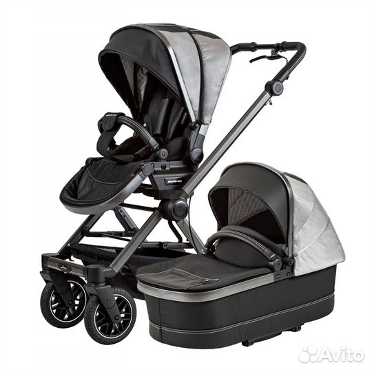 Коляска 2 в 1 Hartan Mersedes AMG GT 230 silver