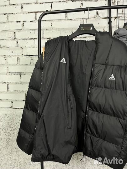 Пуховик nike acg двухсторонний