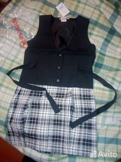 Школьный сарафан в