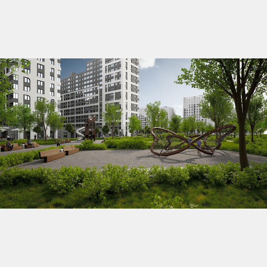 1-к. квартира, 33,6 м², 17/17 эт.
