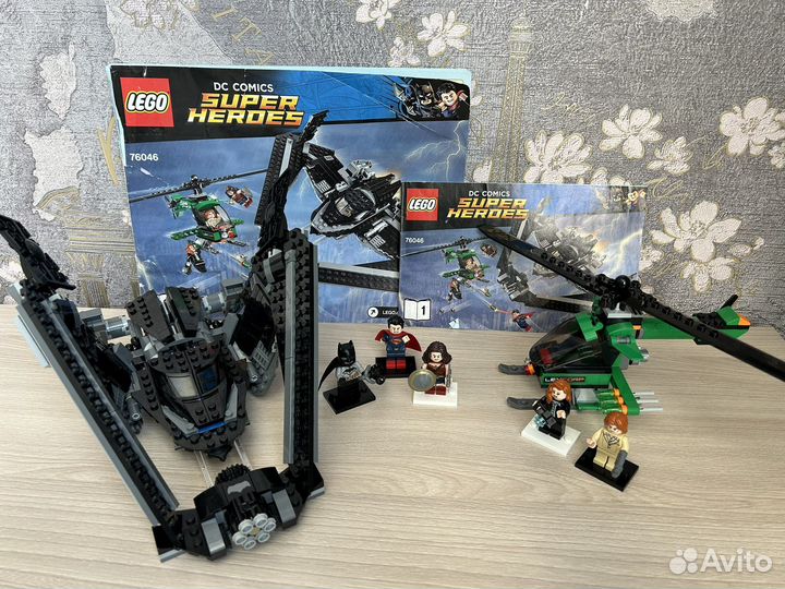 Lego dc super heroes 76046 Бэтмен против Супермена