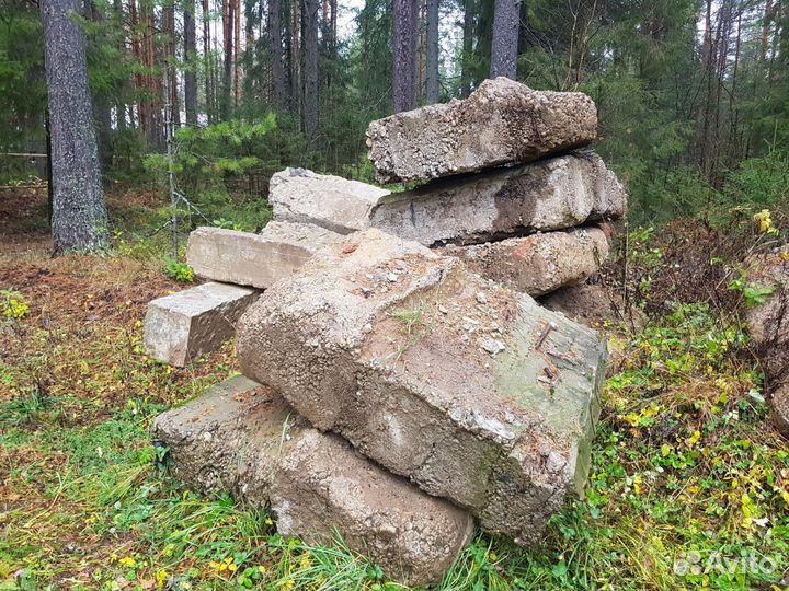 Фундаментные блоки бу бесплатно