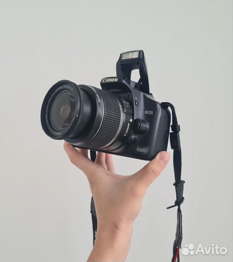 Зеркальный фотоаппарат Canon 450d Kit
