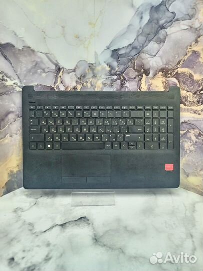 Клавиатура топкейс HP 15 db0337ur снятая Чёрная