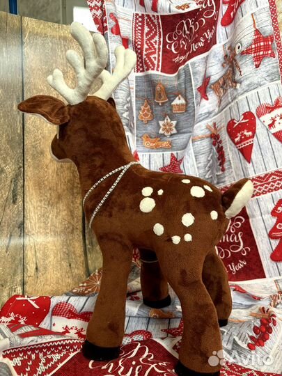 Оленёнок мягкая игрушка