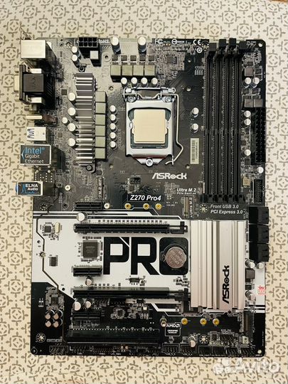 Комплект i7 6700t + Asrock z270 PRO4