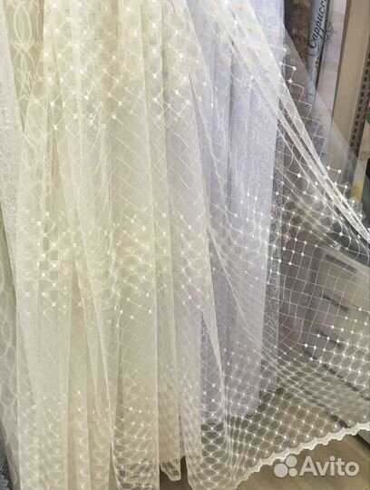 Тюль готовый