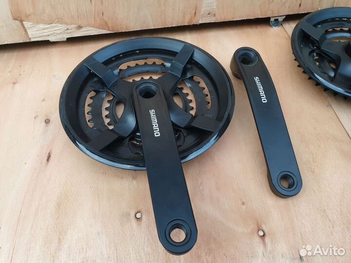 Алюминиевые системы Shimano 42/34/24 и 48/38/28